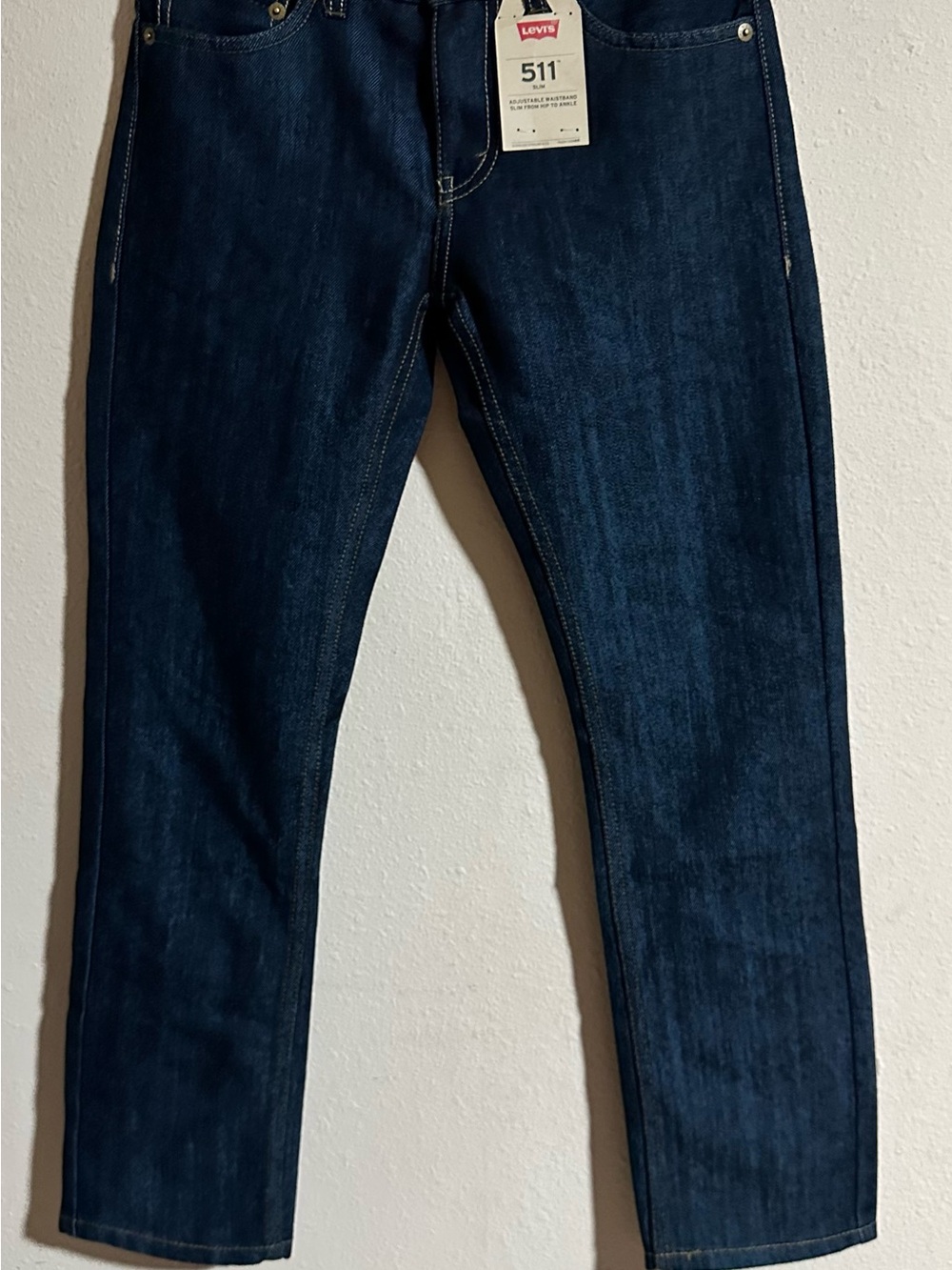 Levi's Dark Blue Kids Jeans 511 Slim Straight